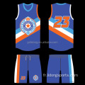 Uniforme de Jersey de basketball de la jeunesse sur mesure